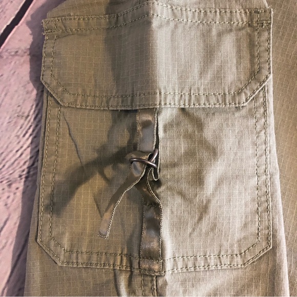 NWT Lane Bryant Cotton Sage Capris- Size 16 - Picture 6 of 11